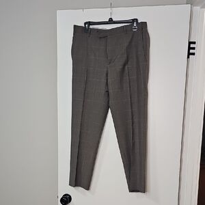 Zanella Elegant Gray Dress Pants